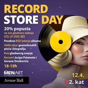 Record Store Day u Avenue Mallu